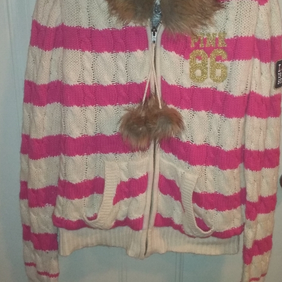 Pink Victoria's Secret Vintage Hoodie - Picture 13 of 14